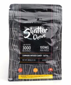 Euphoria Extractions Sativa 3000mg Shatter Chews
