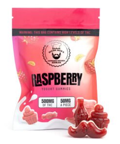 Sugar Jack's Raspberry Yogurt Gummies 500mg